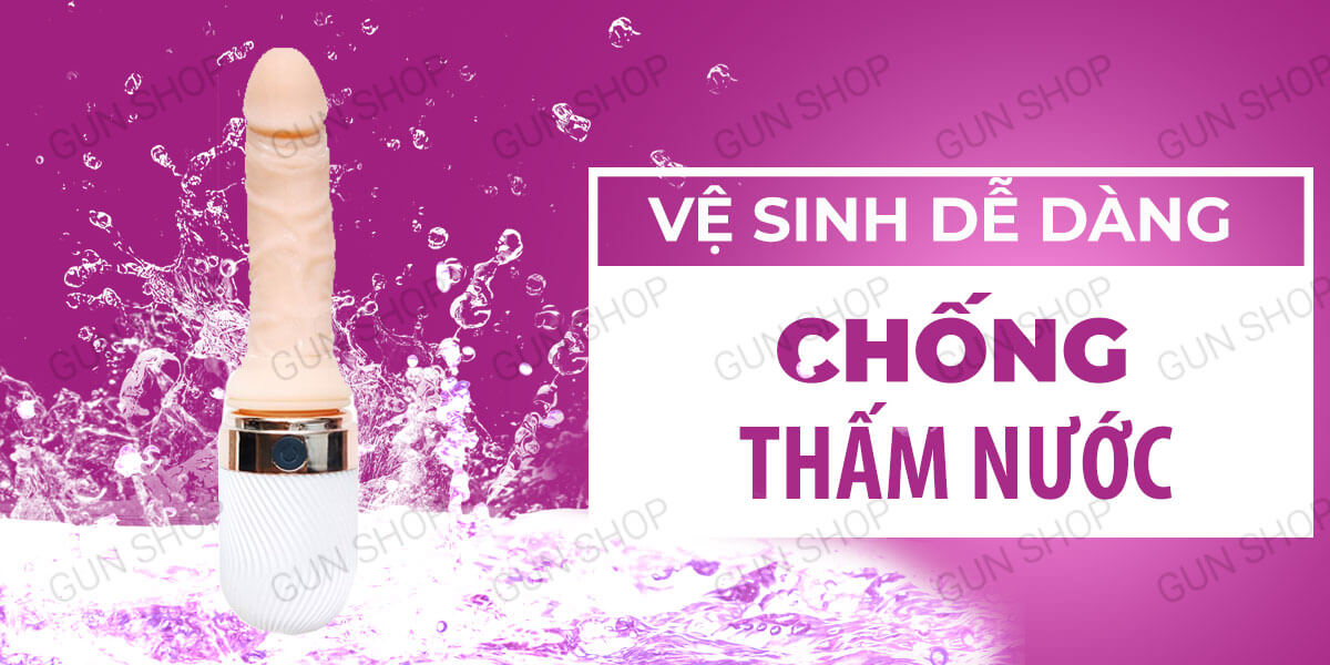 Dương vật giả Artillery God cao cấp mềm mại rung thụt đa chức năng