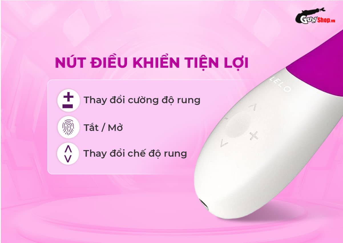 Máy rung Lelo Mona Wave cao cấp kích thích đa chức năng siêu phê Máy rung Lelo Mona Wave cao cấp kích thích đa chức năng siêu phê