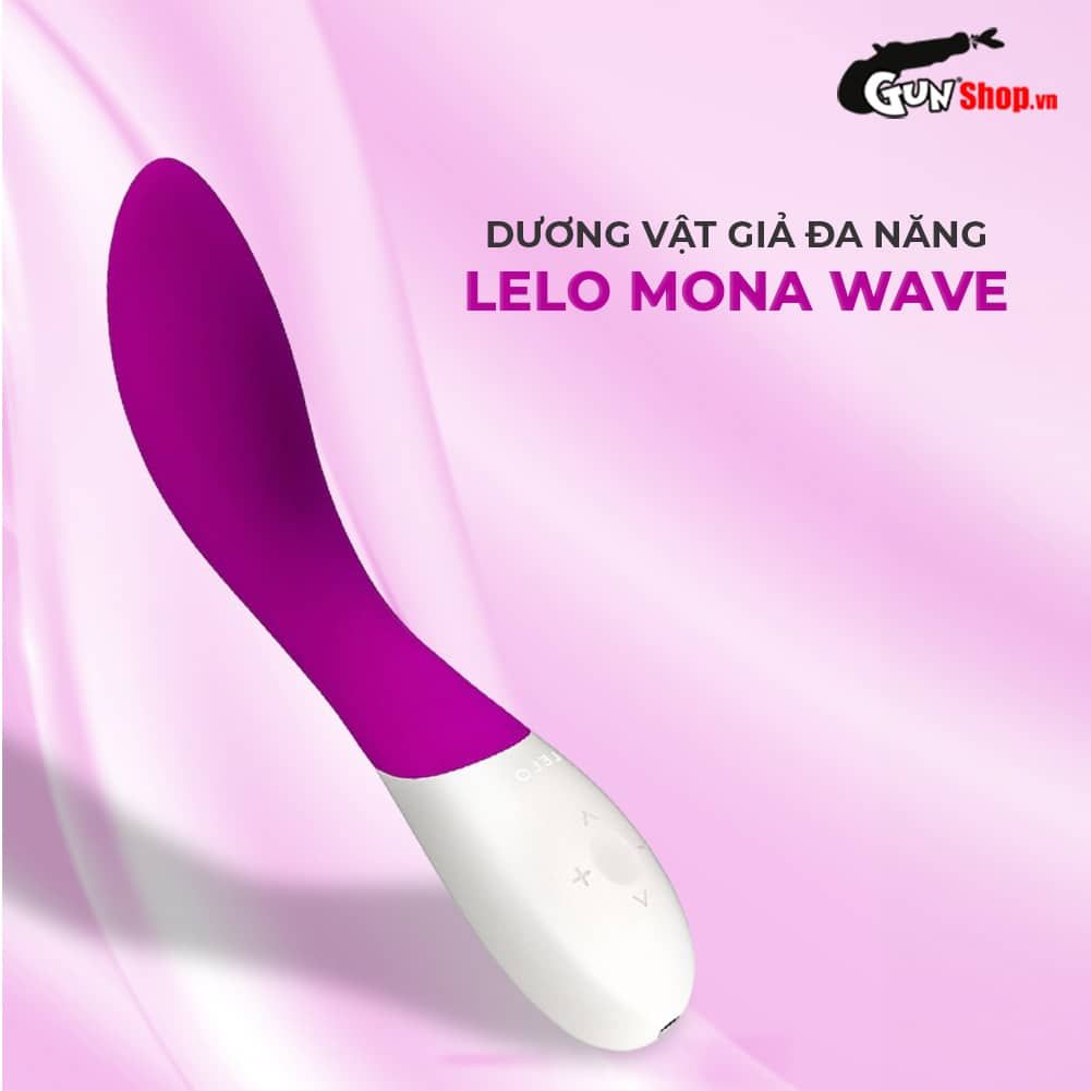Dương vật giả đa năng Lelo Mona Wave 10 chế độ rung cao cấp