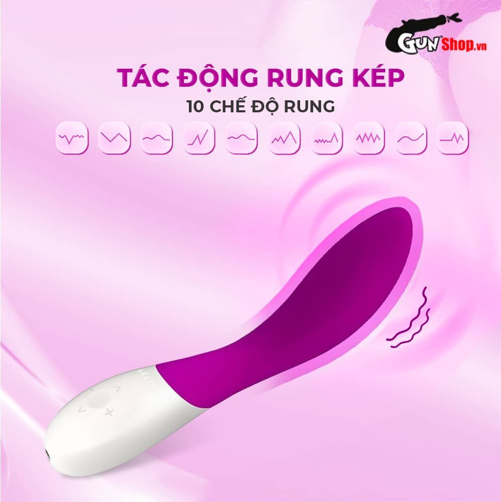 Dương vật giả đa năng Lelo Mona Wave 10 chế độ rung cao cấp