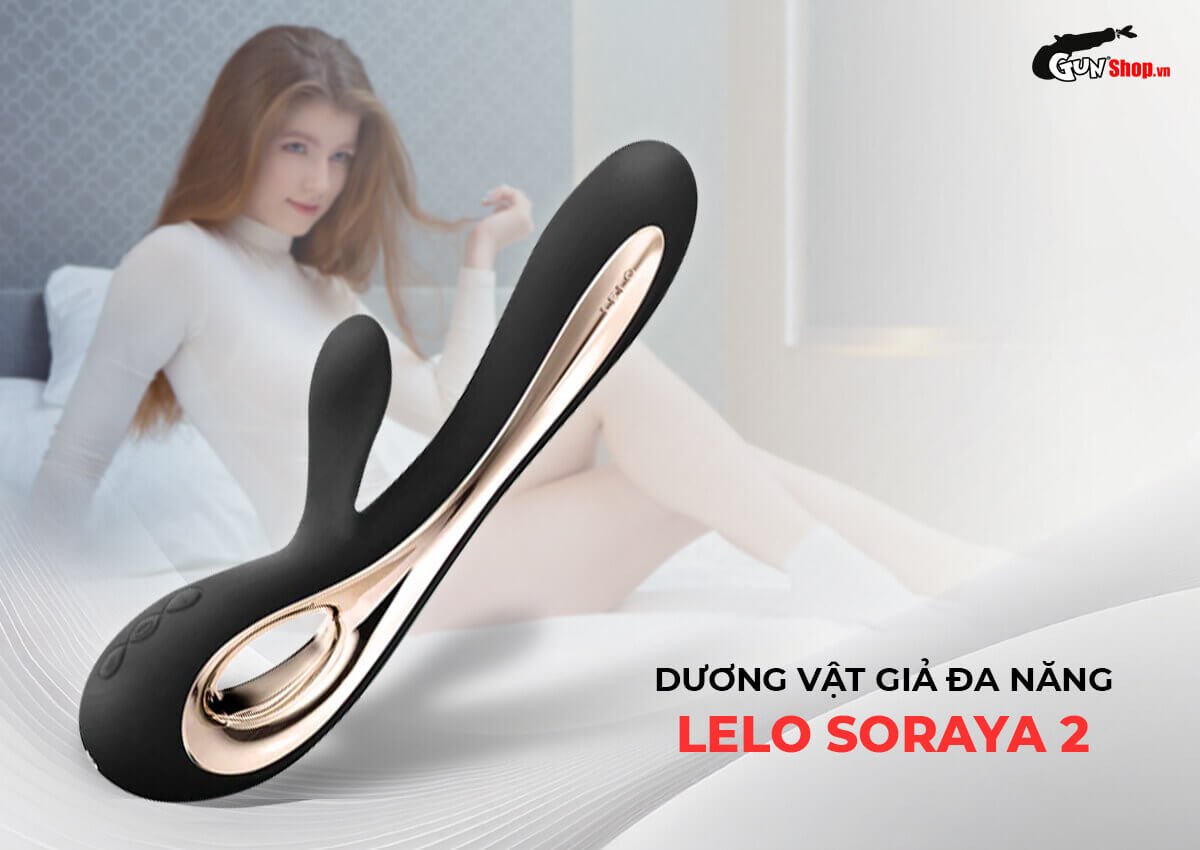 Máy rung Lelo Soraya 2 cao cấp đa chức năng kích thích mạnh mẽ