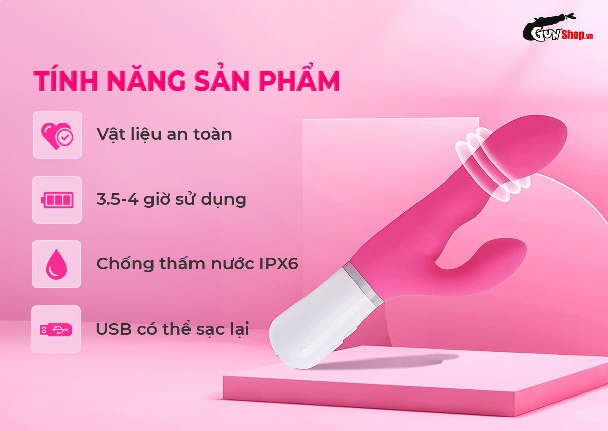 Dương Vật Giả Lovense Nora Đa Năng Silicon Mềm Mại An Toàn