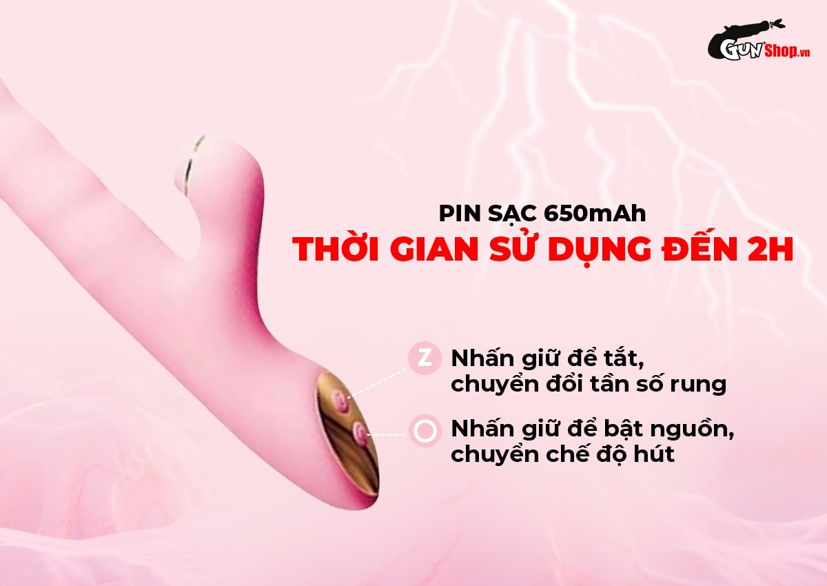 Dương vật giả Svakom Zemalia Zora 3.1 đa chức năng kích thích mạnh