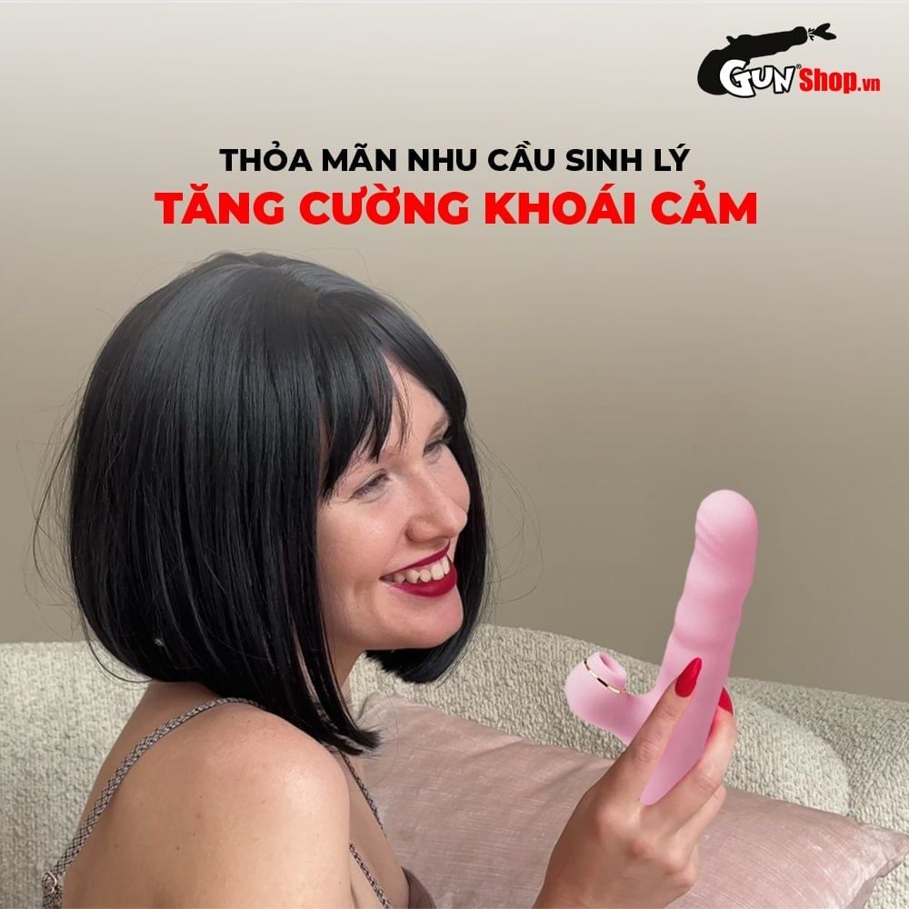Dương vật giả đa năng Svakom Zemalia Zora 3.1 xoay rung bú mút âm vật