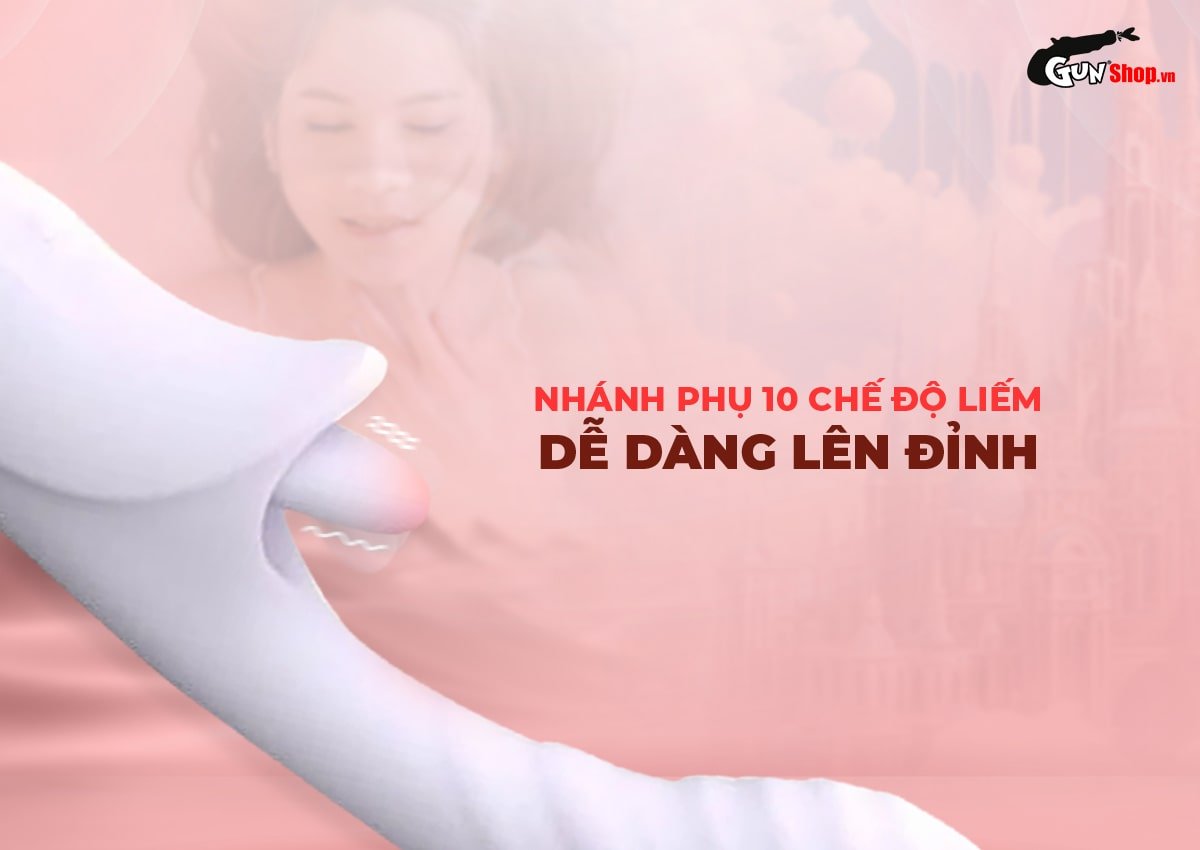 Dương vật giả Svakom Zemalia Rabbit đa năng kích thích điểm G