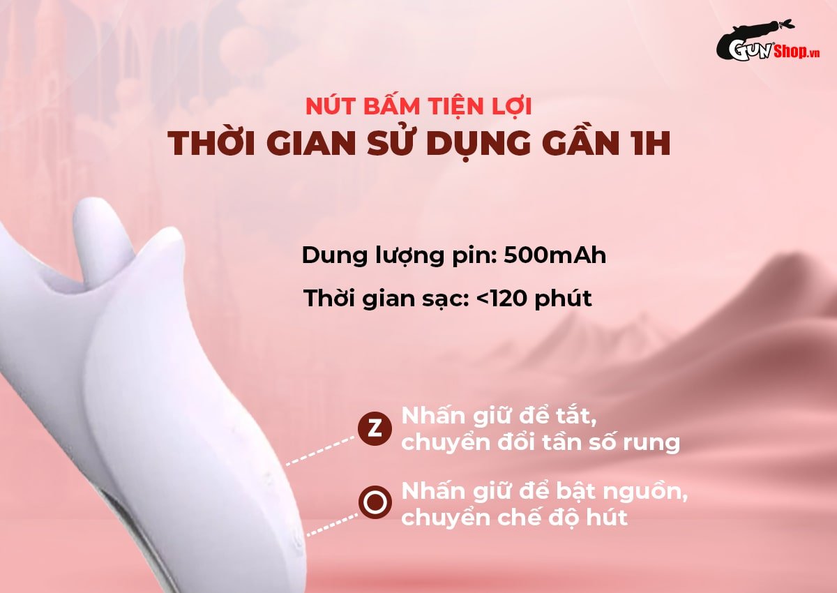 Dương vật giả Svakom Zemalia Rabbit đa năng kích thích điểm G