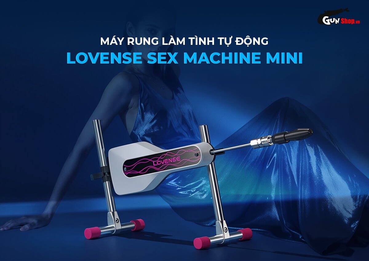 Máy rung tự động Lovense Sex Machine Mini kích thích cực đỉnh