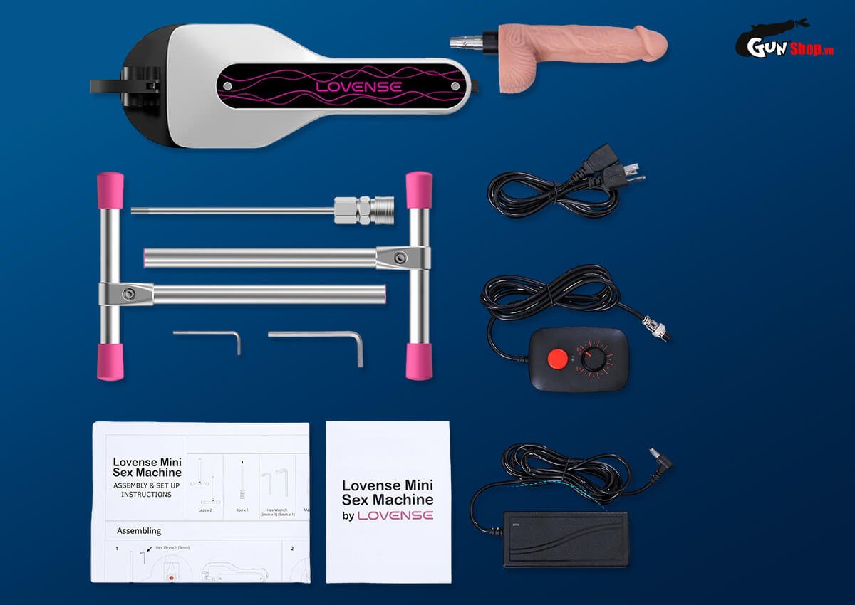 Máy rung tự động Lovense Sex Machine Mini kích thích cực đỉnh