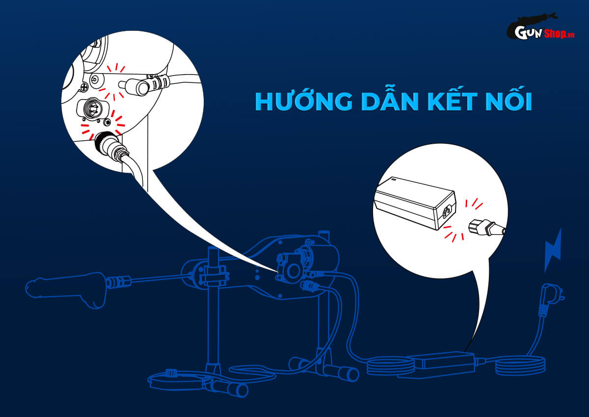 Máy rung tự động Lovense Sex Machine Mini kích thích cực đỉnh