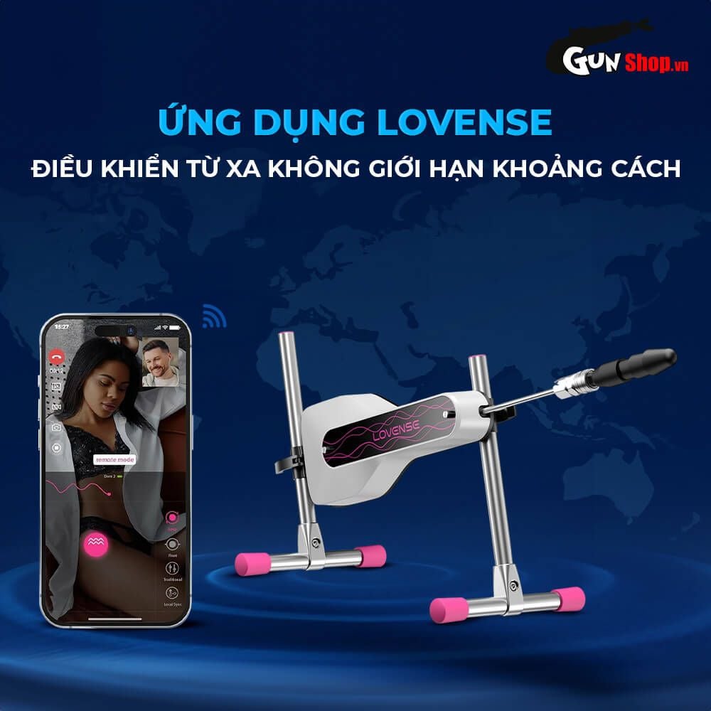 Máy rung tình yêu tự động Lovense Sex Machine Mini mạnh mẽ