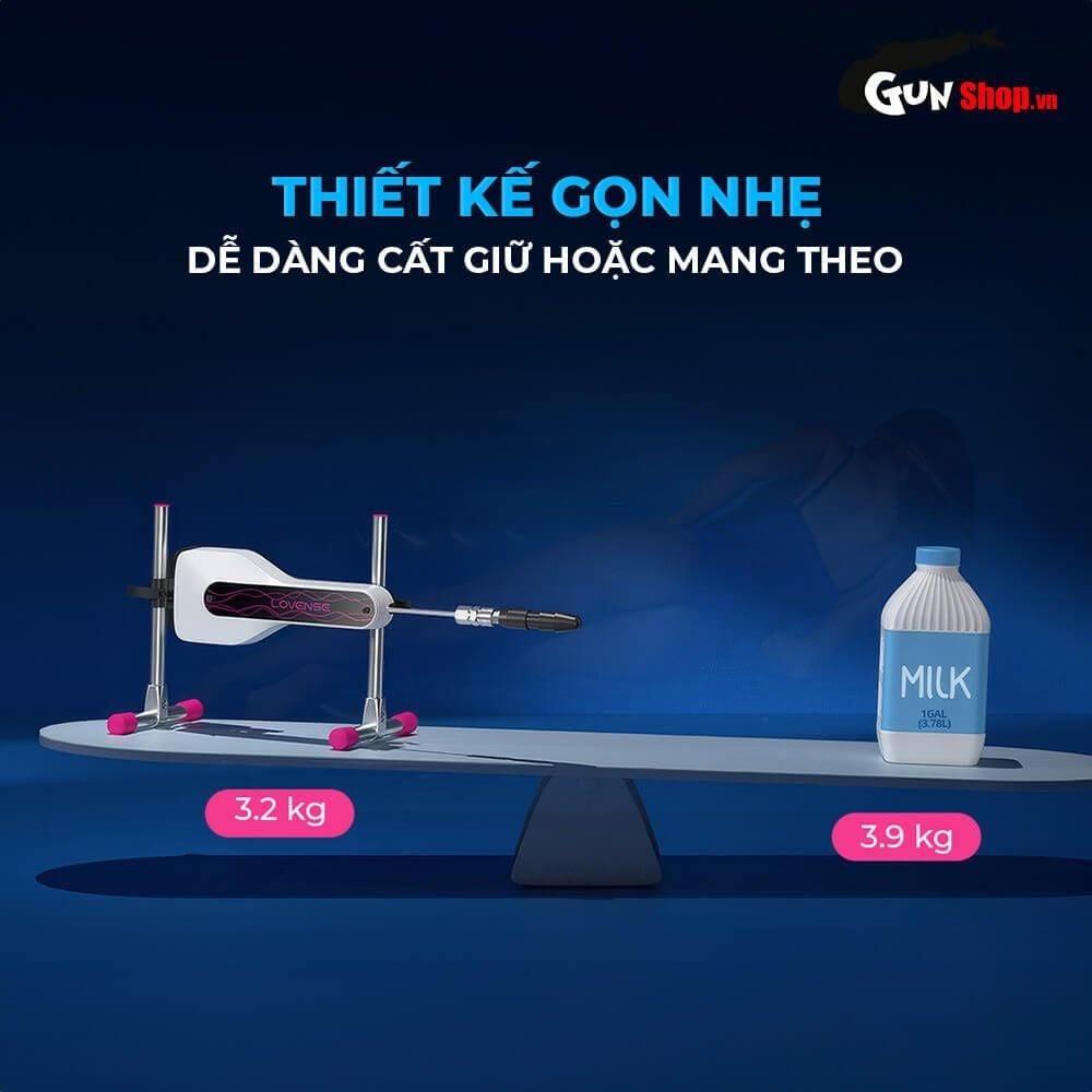 Máy rung tình yêu tự động Lovense Sex Machine Mini mạnh mẽ