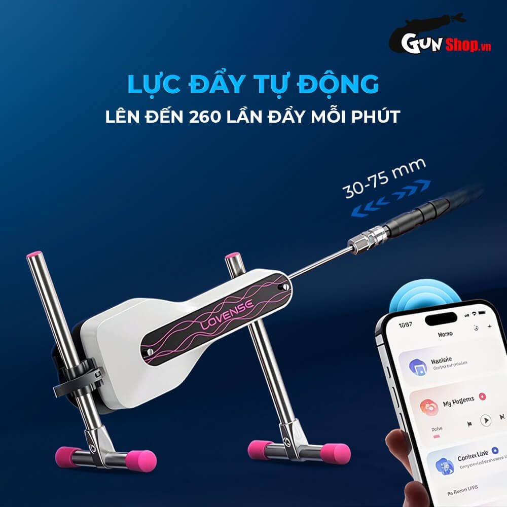 Máy rung tình yêu tự động Lovense Sex Machine Mini mạnh mẽ