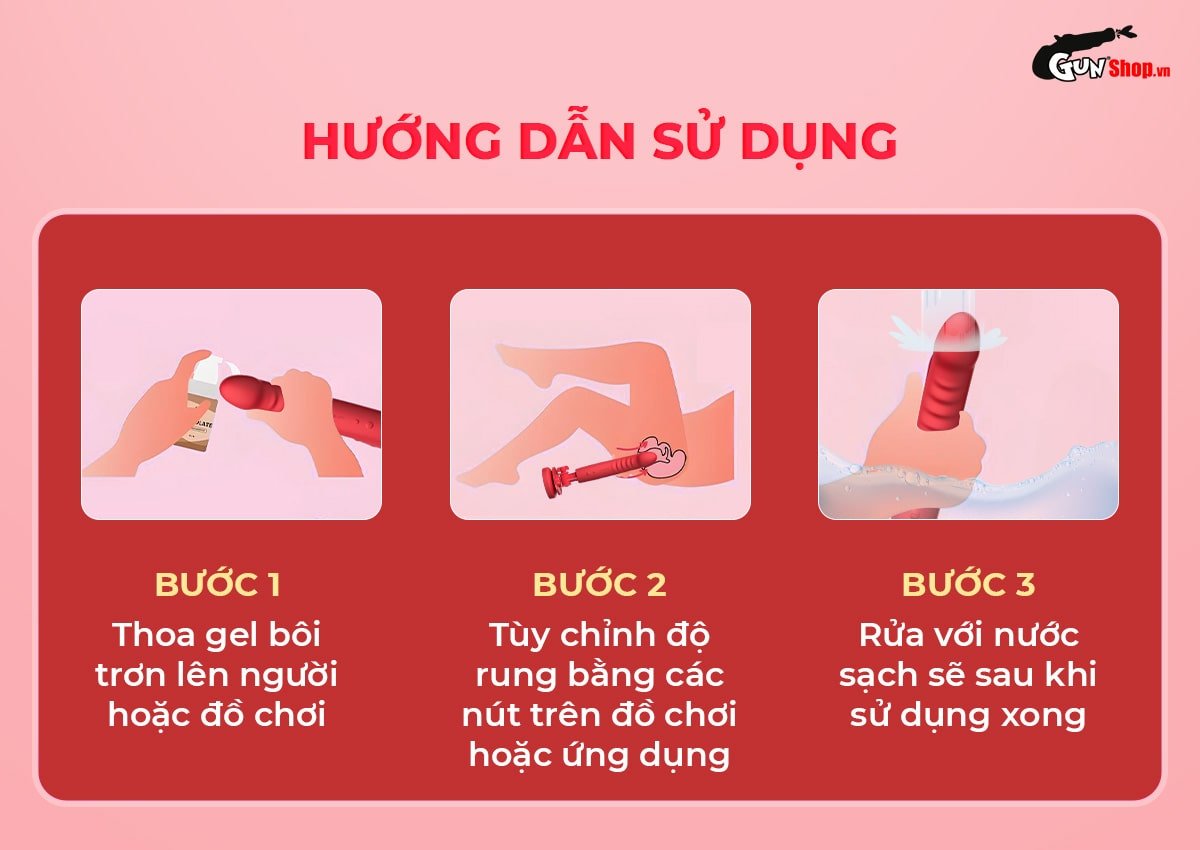 Hướng dẫn sử dụng dương vật giả Lovense Mission 2 đúng cách