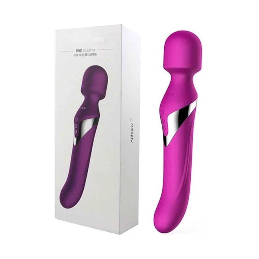 Máy massage rung 2 đầu Aphojoy sạc điện thiết kế hiện đại đa chế độ rung 