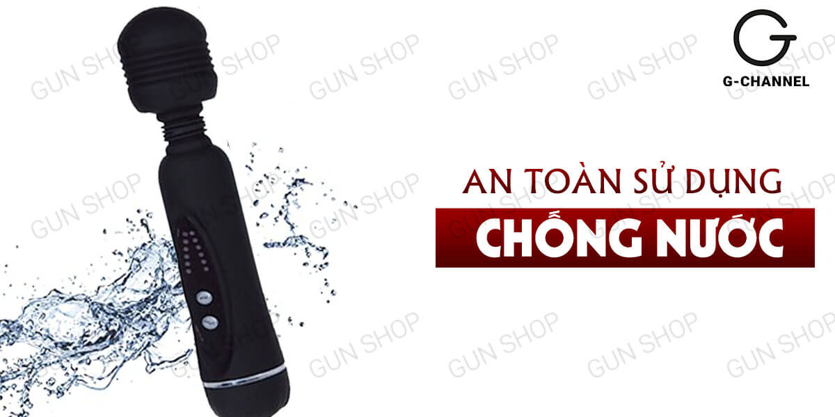 Cây rung massage Baile Power Wand mini Siêu mềm đa chế độ sạc nhanh