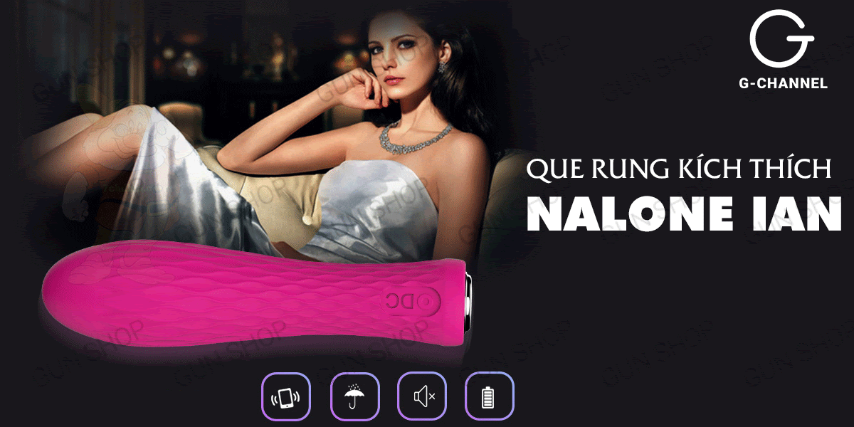 Que rung Nalone Ian cao cấp đồ chơi tình dục kích thích mạnh mẽ Que rung Nalone Ian cao cấp đồ chơi tình dục kích thích mạnh mẽ