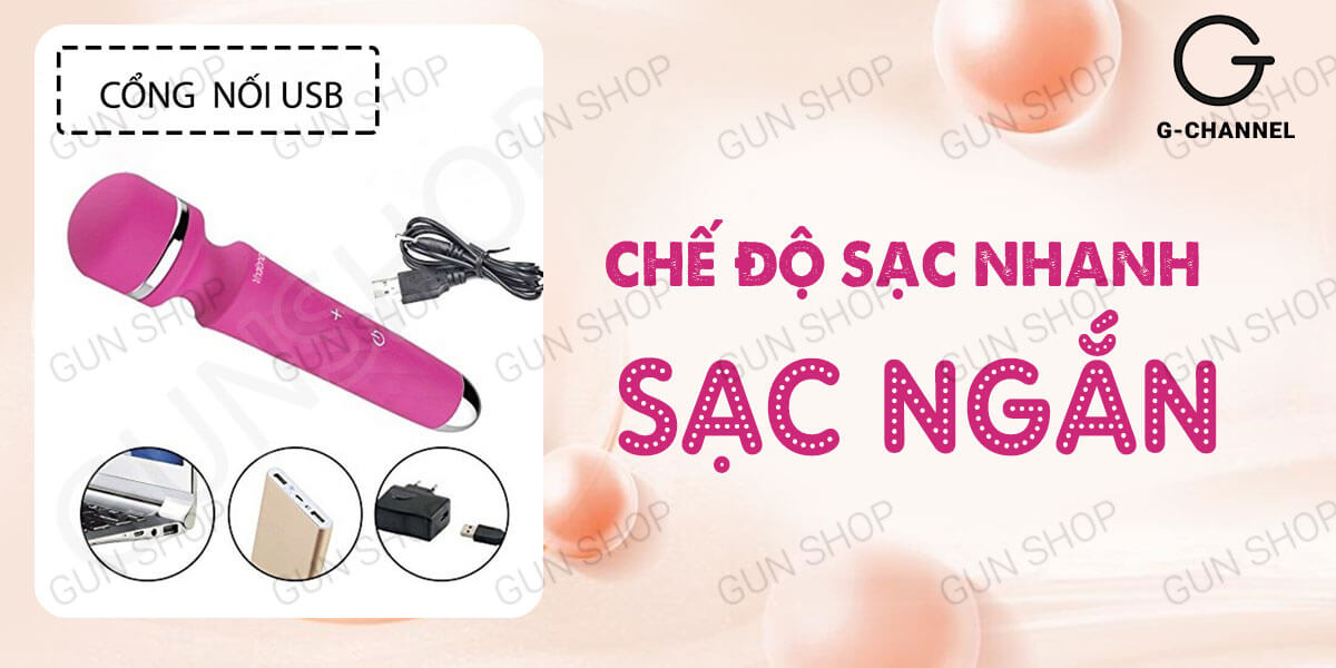 Máy massage Nalone Rock rung đầu ngoáy đuôi đa năng