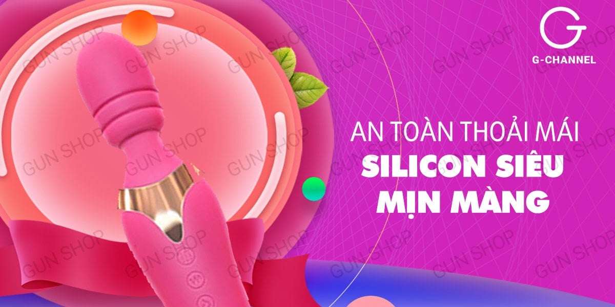 Máy massage Man Nuo Lucy rung toàn thân cho nữ