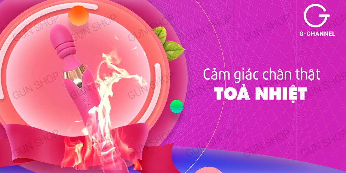 Máy massage Man Nuo Lucy rung toàn thân cho nữ