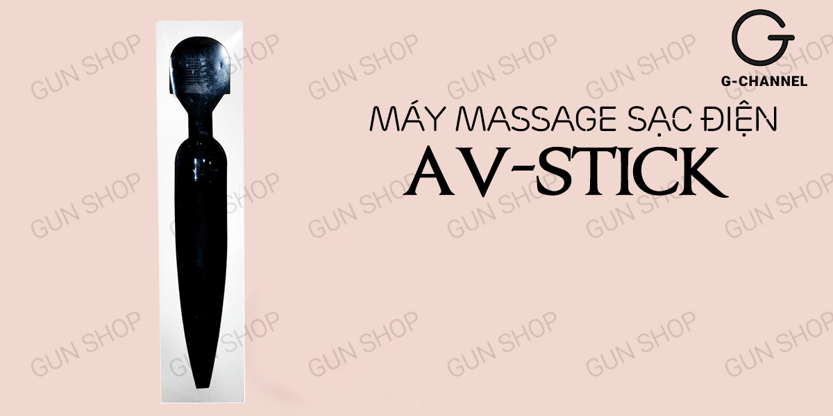 Máy Massage Man Nuo AV Stick Giảm Đau Cổ Vai Gáy Cầm Tay