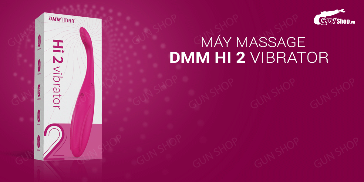DMM Hi 2 G-Spot Vibrator Compact Personal Massage Toy
