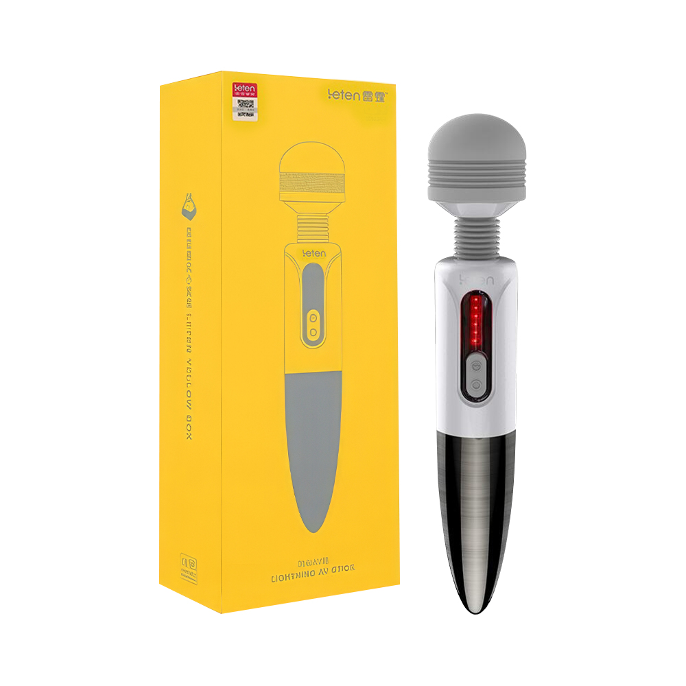 Máy massage Leten Lighting AV rung 10 chế độ kích thích trước quan hệ 