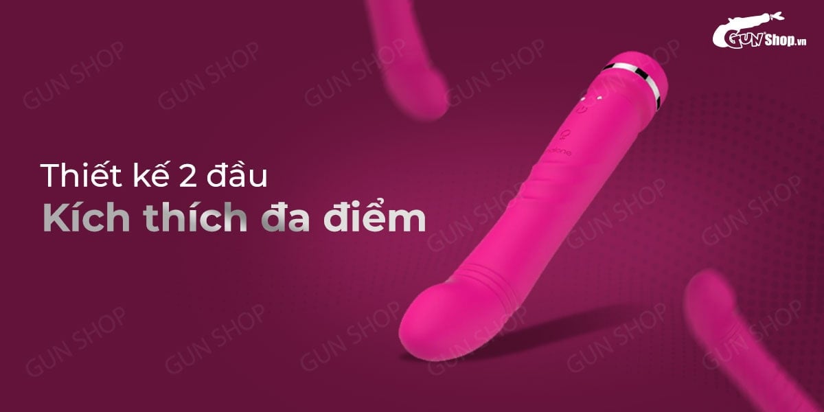 Máy massage Nalone Yoni cao cấp 14 chế độ rung nóng sạc điện