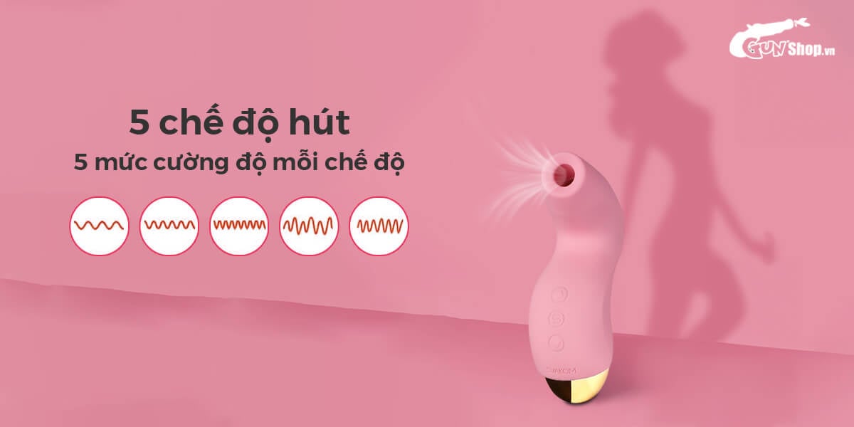 Máy massage Svakom Pulse Pure công nghệ xung động kích thích nhũ hoa