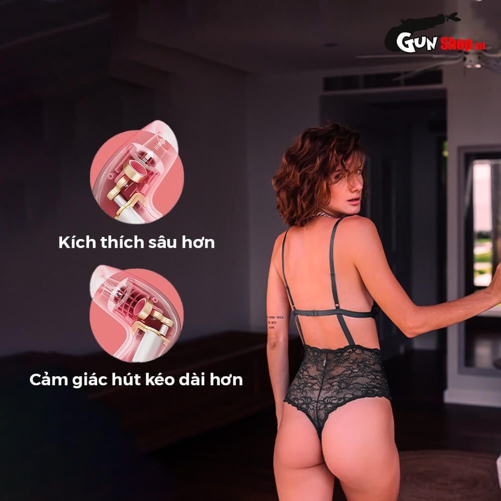 Máy massage Svakom Pulse Pure rung kích thích âm vật nhũ hoa công nghệ mới