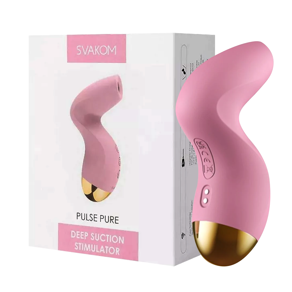 Máy massage Svakom Pulse Pure rung kích thích âm vật nhũ hoa công nghệ mới