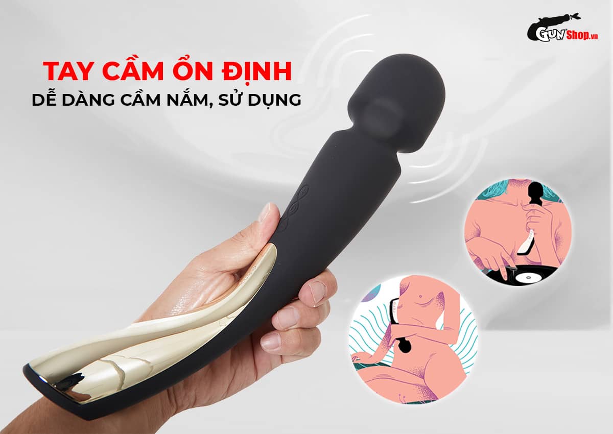 Máy massage Lelo Smart Wand 2 Large đa năng mạnh mẽ mua ngay