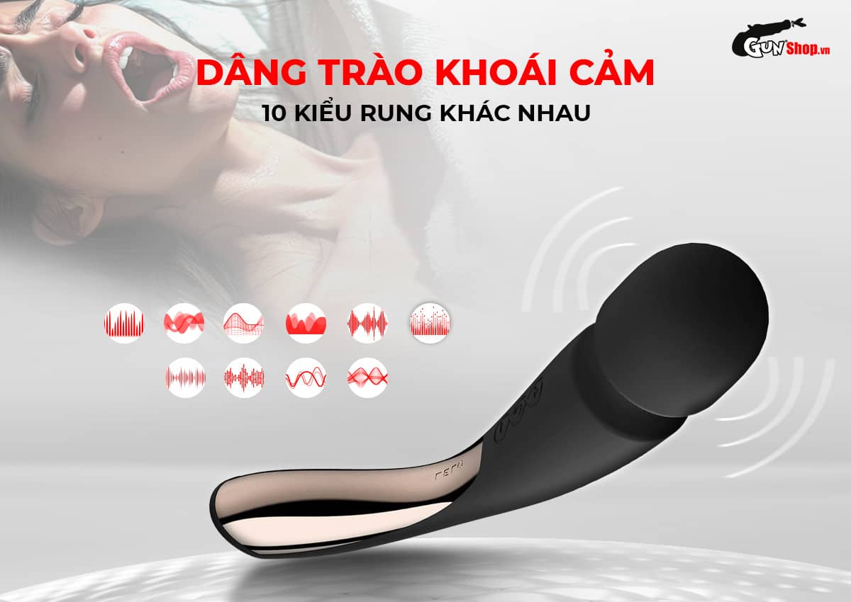 Máy massage Lelo Smart Wand 2 Large đa năng mạnh mẽ mua ngay