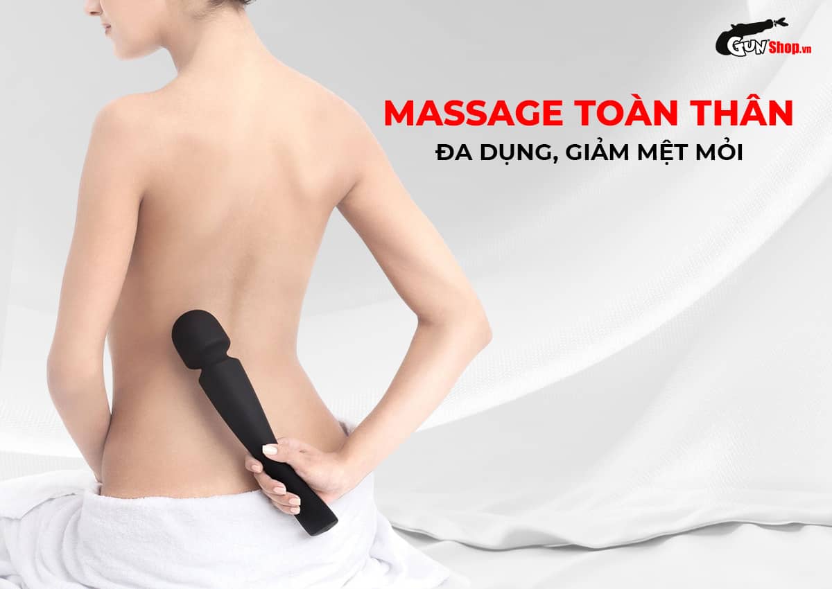 Máy massage Lelo Smart Wand 2 Large đa năng mạnh mẽ mua ngay