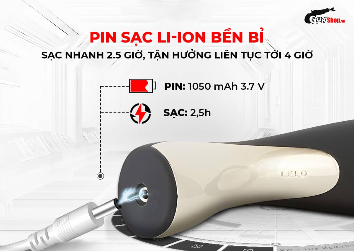 Máy massage Lelo Smart Wand 2 Large đa năng mạnh mẽ mua ngay