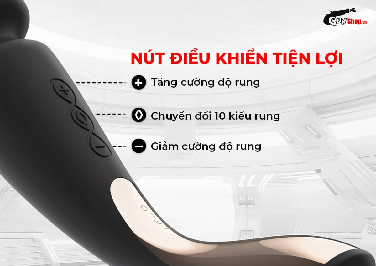 Máy massage Lelo Smart Wand 2 Large đa năng mạnh mẽ mua ngay