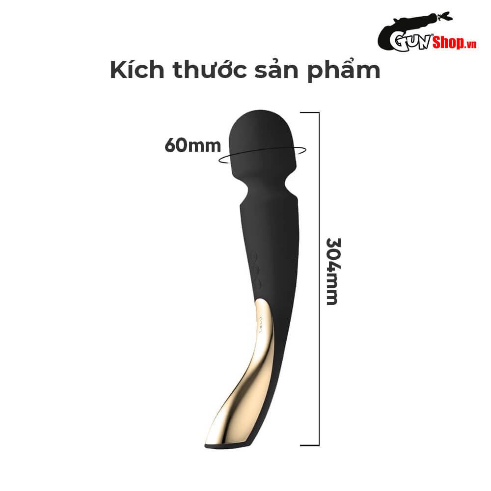 Máy massage Lelo Smart Wand 2 Large thư giãn cơ bắp tăng cảm xúc tình dục
