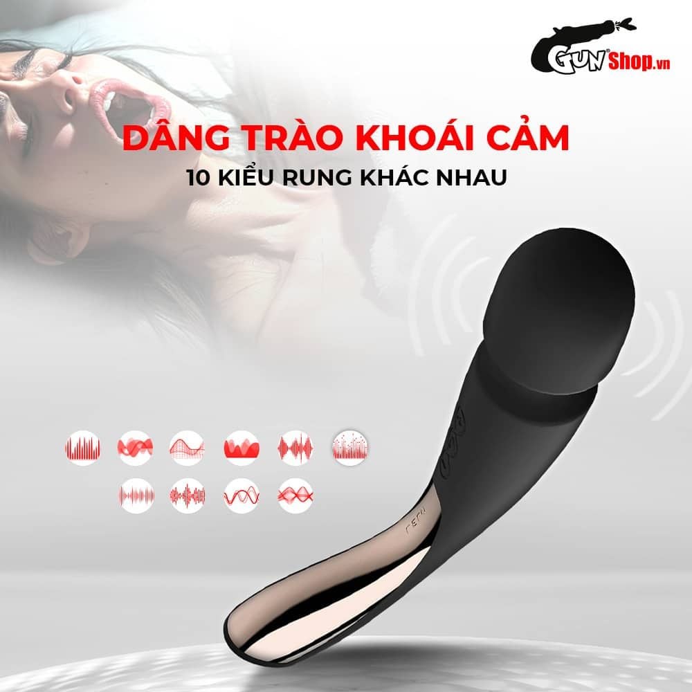 Máy massage Lelo Smart Wand 2 Large thư giãn cơ bắp tăng cảm xúc tình dục