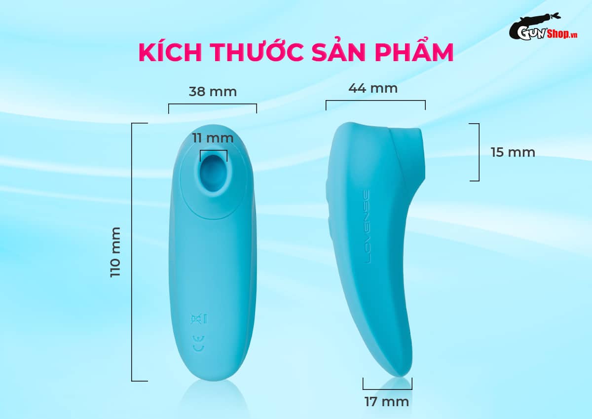 Máy massage Lovense Tenera bú mút rung thông minh yêu thích hiện nay