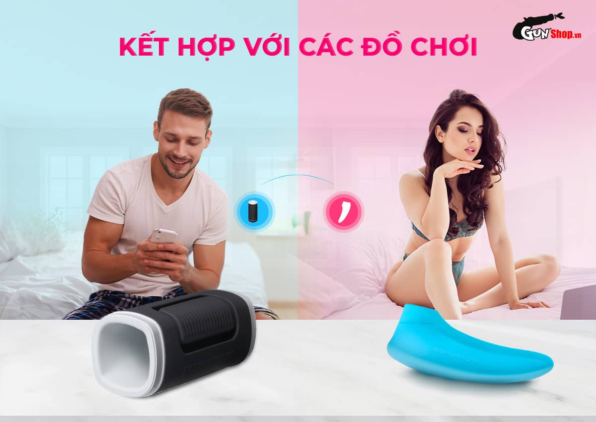 Máy massage Lovense Tenera bú mút rung thông minh yêu thích hiện nay