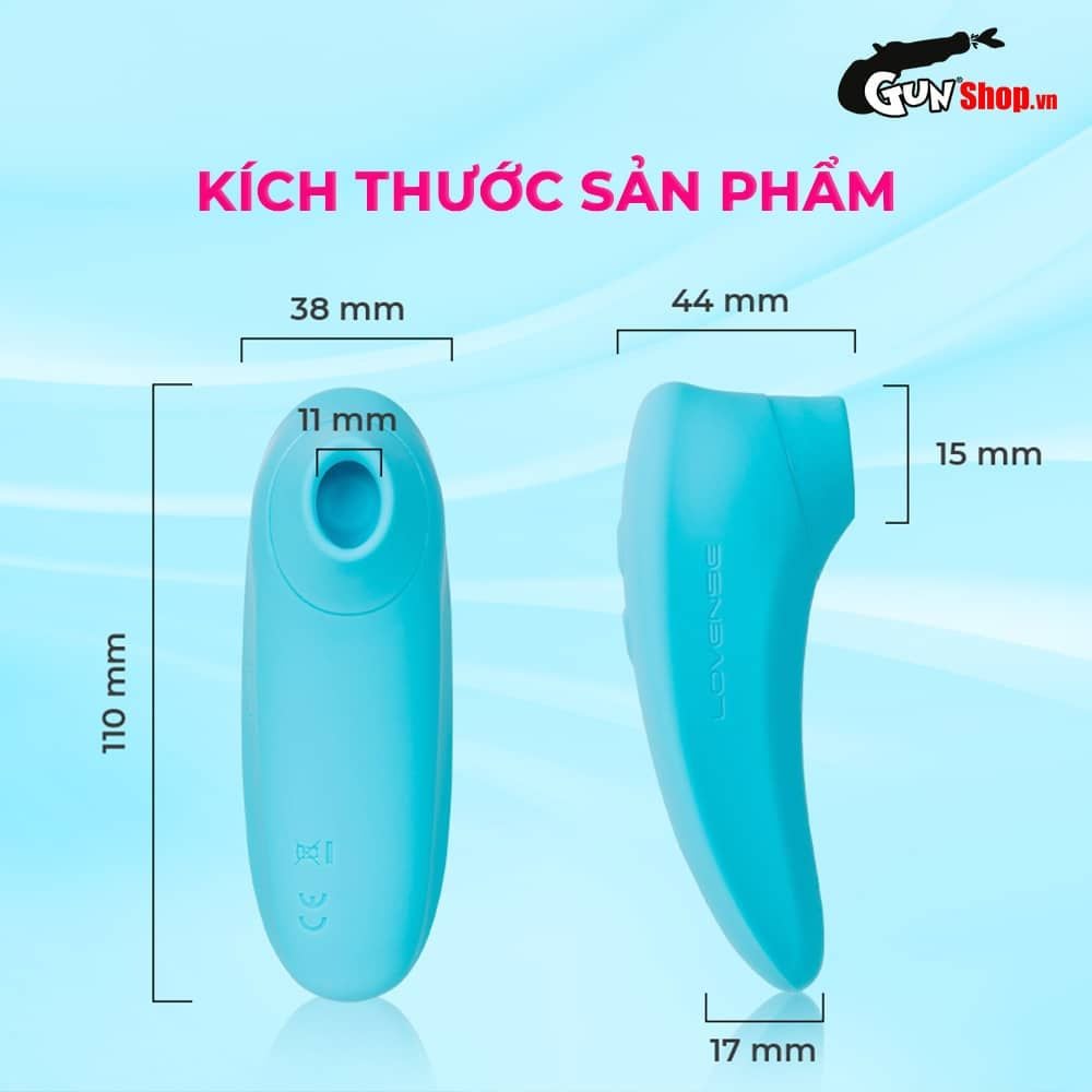 Máy massage Lovense Tenera rung bú mút điều khiển thông minh cao cấp