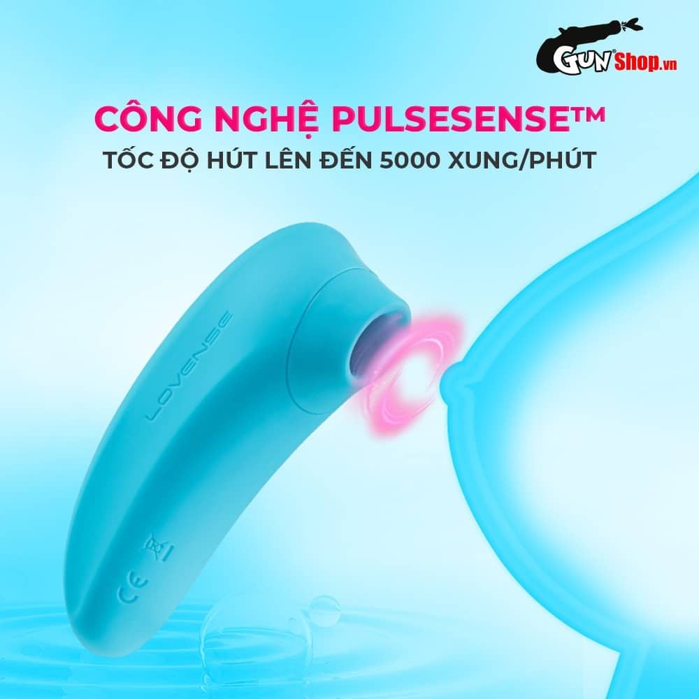 Máy massage Lovense Tenera rung bú mút điều khiển thông minh cao cấp