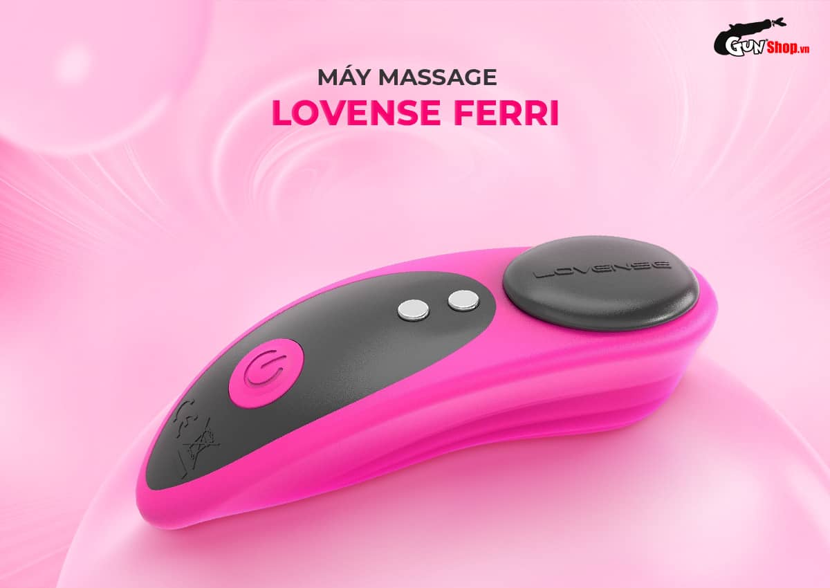 Máy massage Lovense Ferri rung mạnh cực sướng tăng khoái cảm