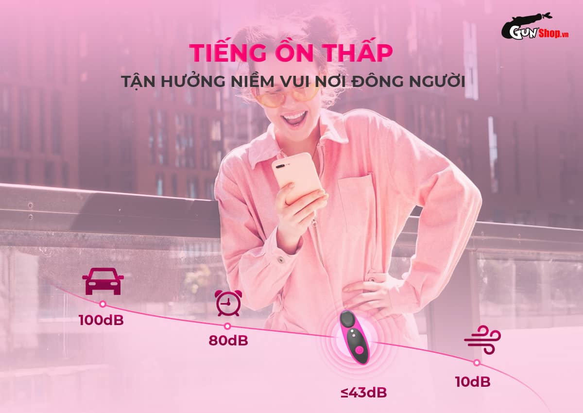 Máy massage Lovense Ferri rung mạnh cực sướng tăng khoái cảm