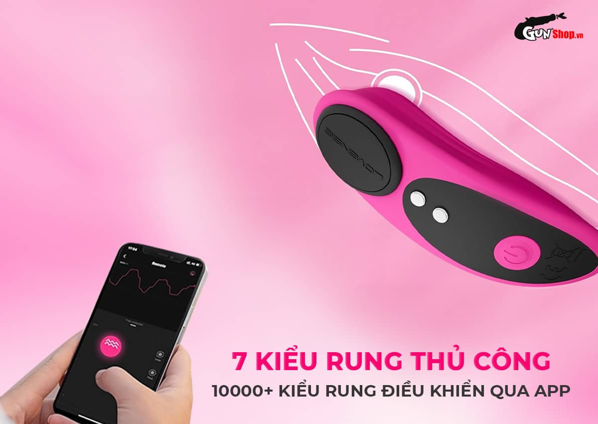 Máy massage Lovense Ferri rung mạnh cực sướng tăng khoái cảm