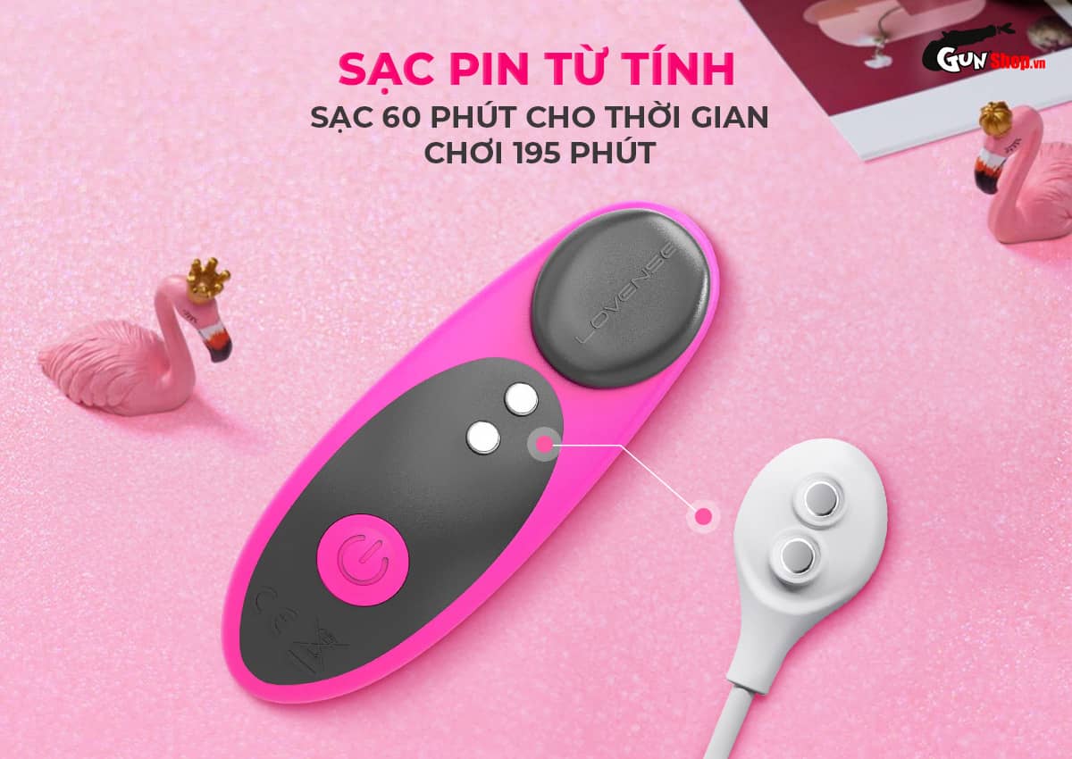 Máy massage Lovense Ferri rung mạnh cực sướng tăng khoái cảm