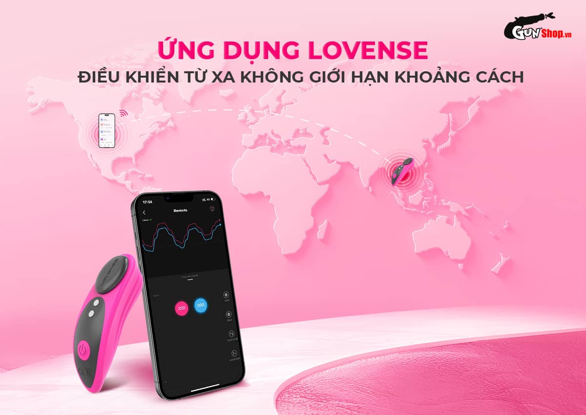 Máy massage Lovense Ferri rung mạnh cực sướng tăng khoái cảm