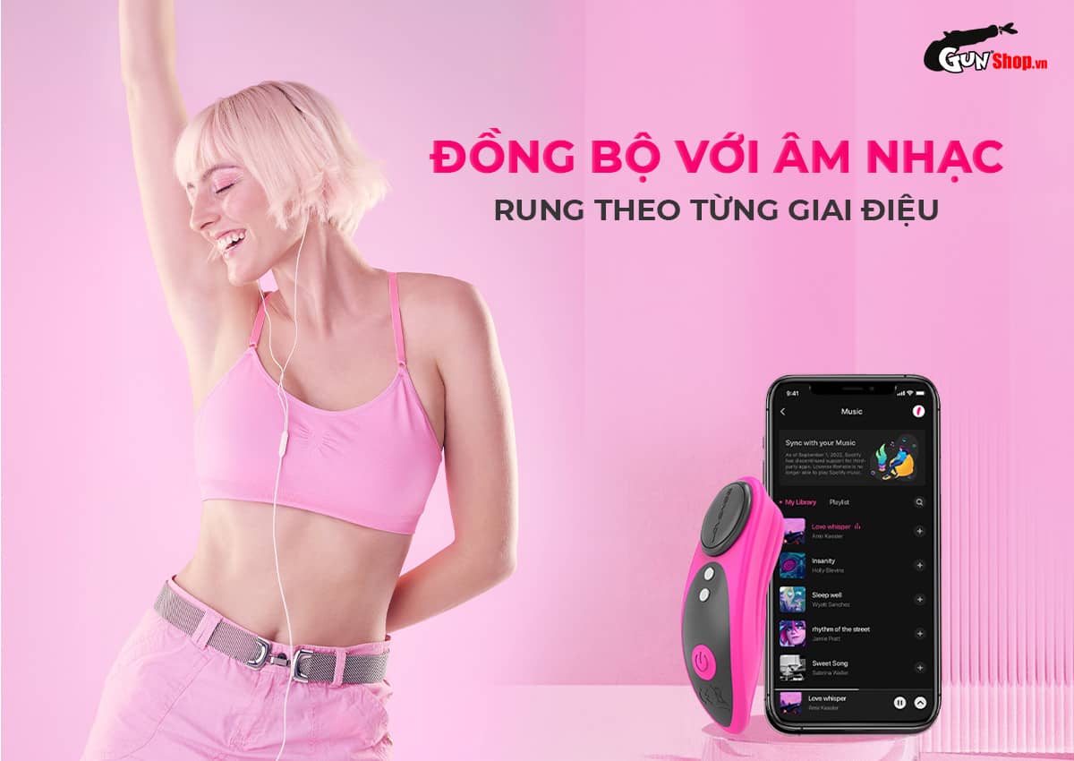 Máy massage Lovense Ferri rung mạnh cực sướng tăng khoái cảm