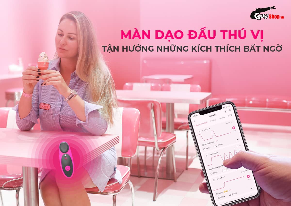 Máy massage Lovense Ferri rung mạnh cực sướng tăng khoái cảm