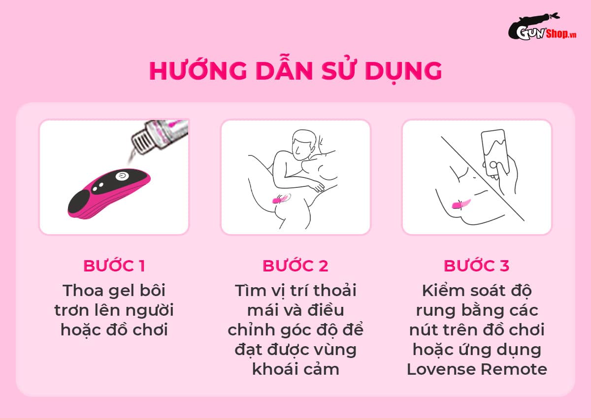 Máy massage Lovense Ferri rung mạnh cực sướng tăng khoái cảm