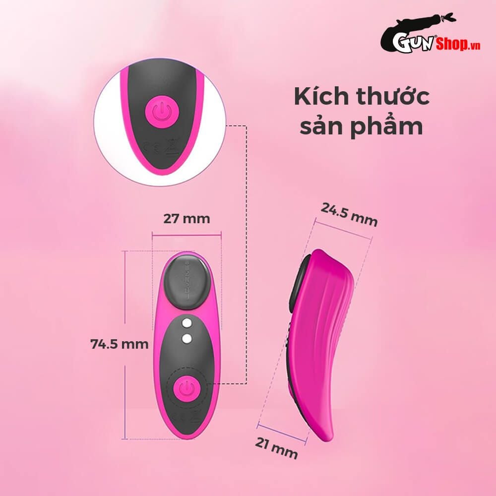 Máy massage Lovense Ferri điều khiển app tiện lợi sạc điện